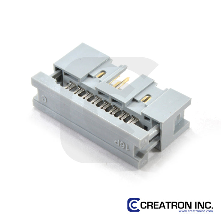 16 Pin (8x2) Ribbon (M) Connector 16 Pin (8x2) Ribbon (M) Connector